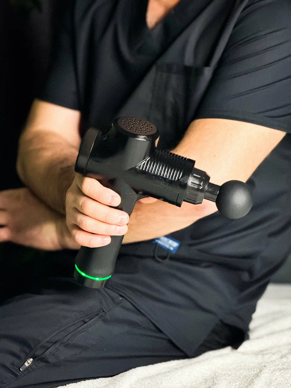 Процесс массажа в студии Боди Лайн Казань